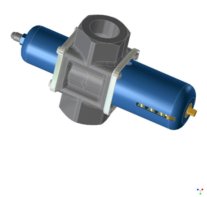 Danfoss Kühlwasserregler druckgesteuert WVFX 32 - Detail 1