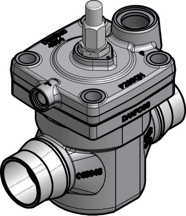 Danfoss Hauptventil pilotgesteuert ICS1 40 - Detail 1