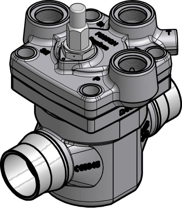 Danfoss Hauptventil pilotgesteuert ICS3 40 - Detail 1