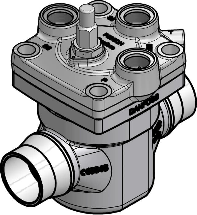 Danfoss Hauptventil pilotgesteuert ICS3 50 - Detail 1