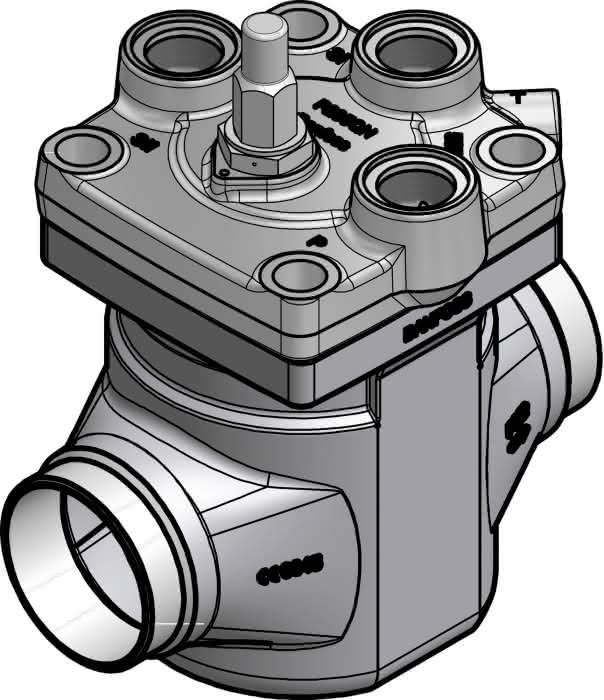 Danfoss Hauptventil pilotgesteuert ICS3 65 - Detail 1