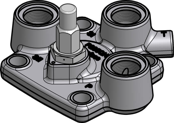 Danfoss Deckelset ICS 32 - Detail 1