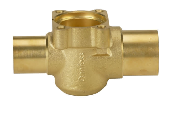 Danfoss Ventilgehäuse 1/2x5/8" für Expansionsventil TE 5 - Detail 1