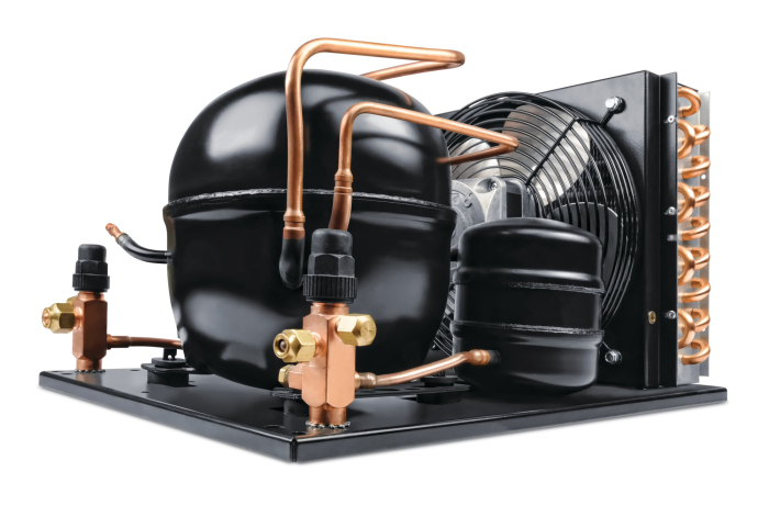 Danfoss Verflüssigungssatz vollhermetisch Optyma OP-MCGC008FRA04G MBP 230V A04 - Detail 1