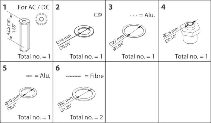 Danfoss Reparaturkit EVRA 3, EVRS 3 - Detail 1