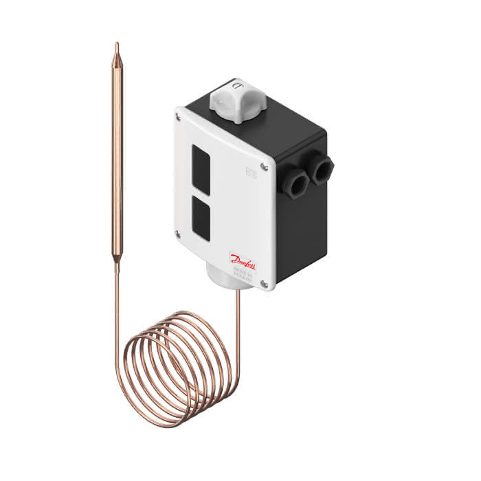 Danfoss Thermostat RT12 M/15 -5 bis 10°C, 2m Kapillarrohr - Detail 1