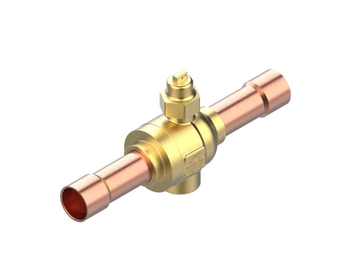 Danfoss Kugelabsperrventil ohne Schraderventil GBCT 22s 7/8" CO2 - Detail 1