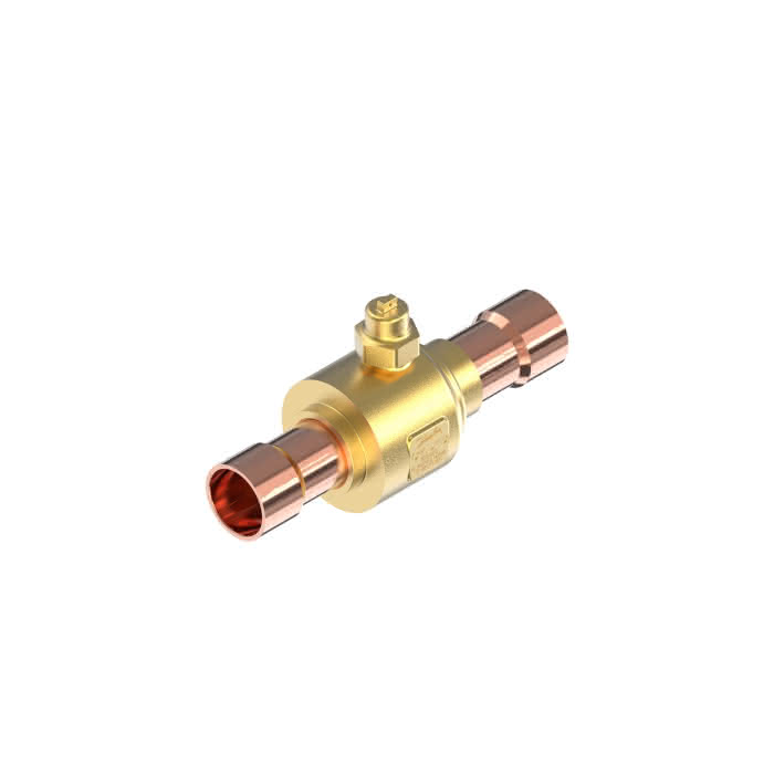 Danfoss Kugelabsperrventil ohne Schraderventil GBCT 35s 1 3/8" CO2 - Detail 1