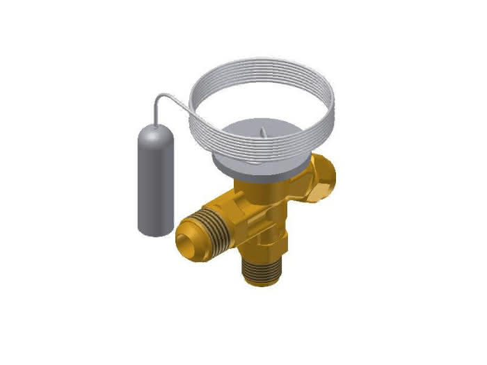 Danfoss Expansionsventil thermostatisch T 2 R454C - Detail 1
