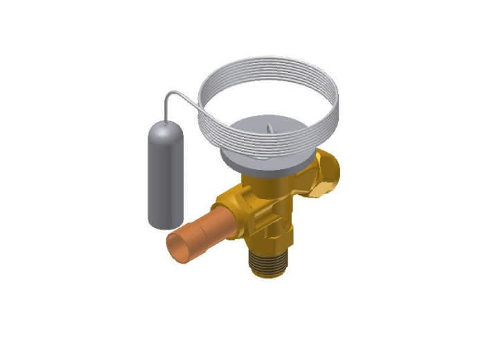 Danfoss Expansionsventil thermostatisch T 2 R454C - Detail 1