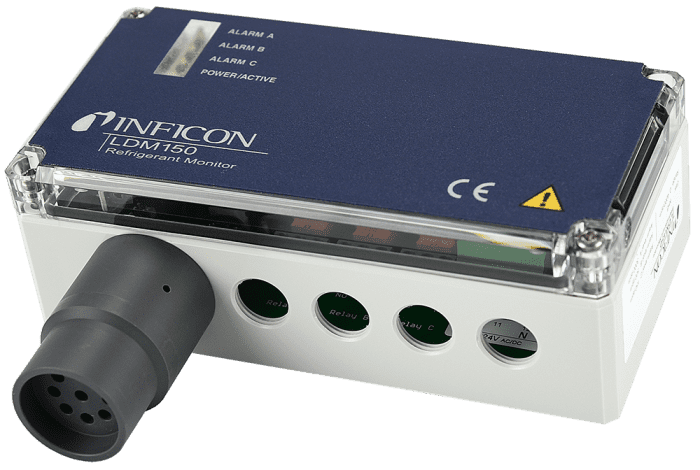 Inficon Gasdetektor LDM150 12-24V (AC/DC) NH3 3 Alarmstufen mit Relaisausgang - Detail 1