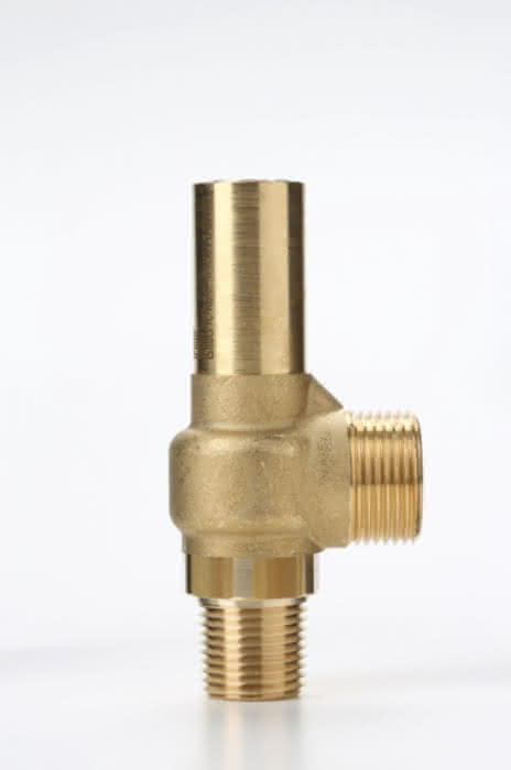 Sicherheitsventil D10/CS 45bar Eintritt 1/2" NPT Austritt AG G 3/4" - Detail 1