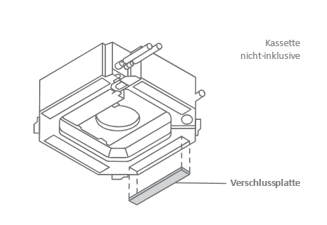 Mitsubishi Verschlussblende PAC-SJ 37SP-E 1 Stück - Detail 1