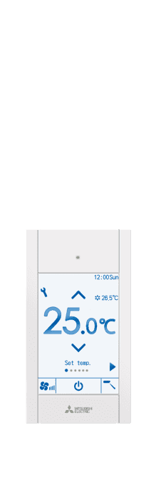 Mitsubishi Touch Fernbedienung PAR-CT01MAA-S-D - Detail 1
