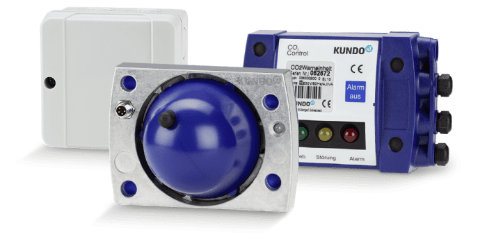 KUNDO Gasdetektor CO2 Control Grundpaket - Detail 1