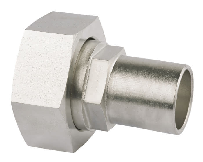 AWA Rotalockadapter gerade CuSn ODS 10-RLF 1 - Detail 1