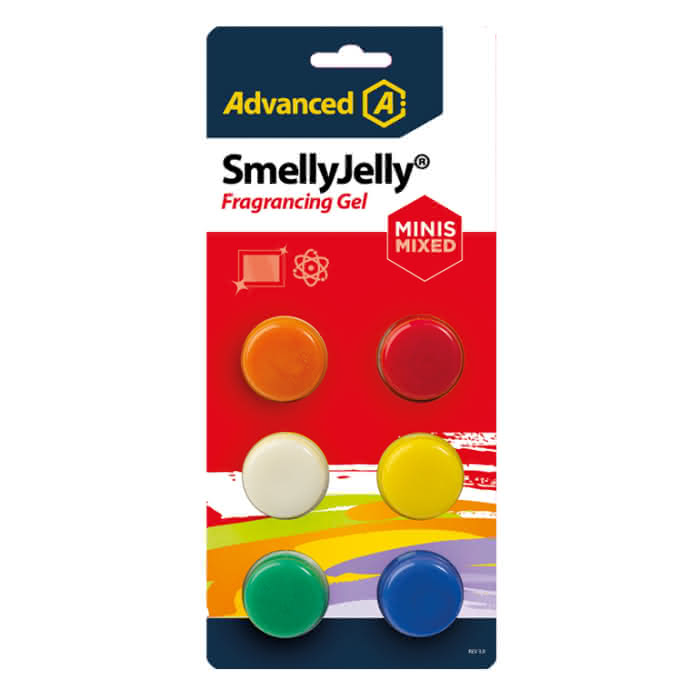 Advanced Duftgel Mini SmellyJelly gemischt - Detail 1