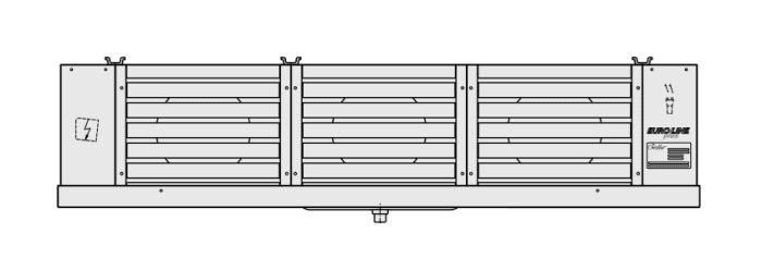 Roller Spezialluftkühler SV 441 ECS 3x250mm, 230V, 50/60Hz - Detail 1
