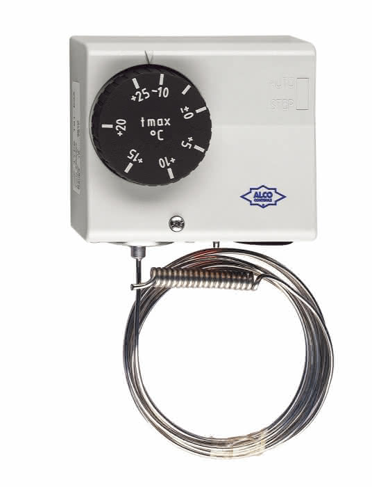 Alco Thermostat TS1-F2A -30 bis 10°C, 2m Kapillarrohr und Patrone - Detail 1