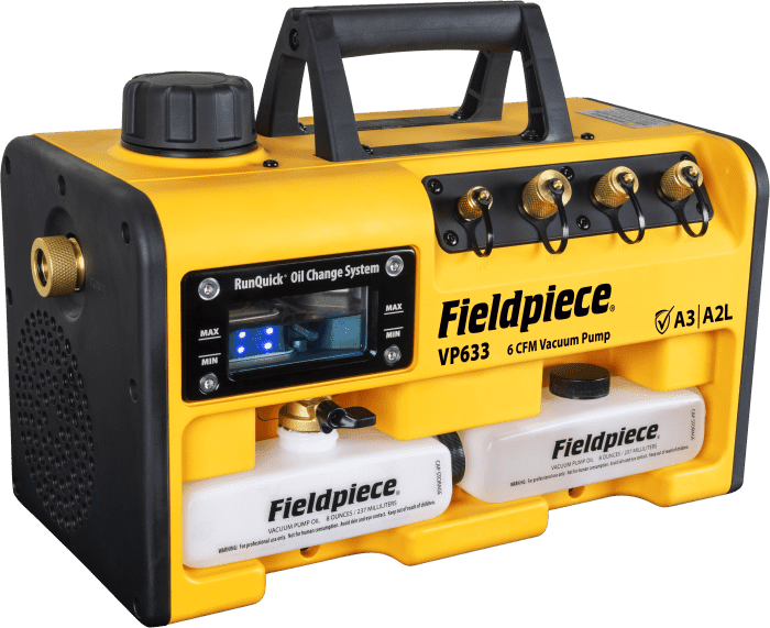 Fieldpiece Vakuumpumpe VP633-EU - Detail 1