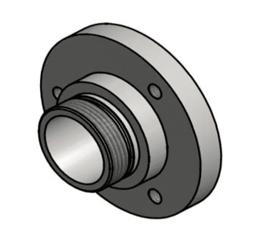 KRIWAN Adapter INT280 1-1/8" - 18 UNEF=16mm - Detail 1