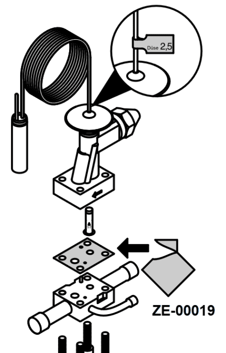 Honeywell Dichtung für TMVL(X) x20 - Detail 1