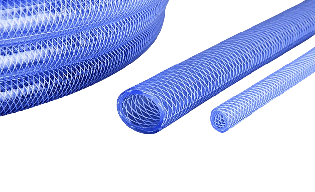 APD PVC-Schlauch mit Gewebe 6mm ADPatec 81 transparent 6x3mm 50m - Detail 1