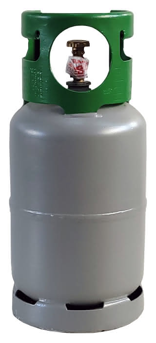 Kältemittel & Technische Gase / Kältemittel / GHC Kältemittel R32 9,7kg  Flaschentyp 01