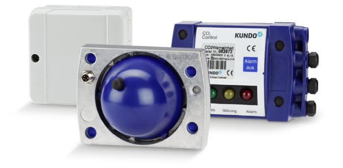 KUNDO Gasdetektor CO2 Control Grundpaket - Detail 1