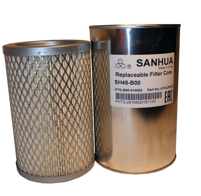 Sanhua Blockeinsatz SH48-B00 mechanischer Filter - Detail 1
