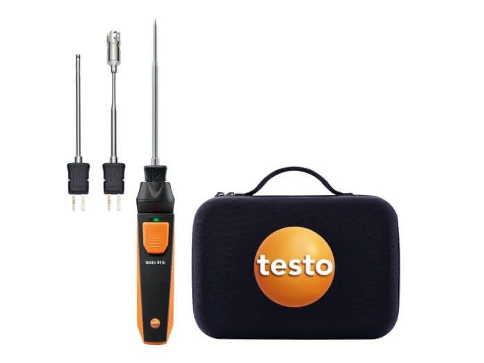 Testo Thermometerset Testo 915i mit Temperaturfühlern und Smartphone-Bedienung - Detail 1