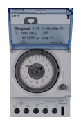 Legrand Schaltuhr Microrex T31 analoge Tageszeitschaltuhr ohne Gangreserve 230V DIN-Schiene 3TE - More 2