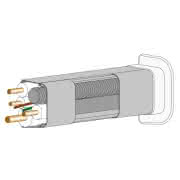 VECAMCO Wanddurchführung 110x75mm RAL 9003 - More 2