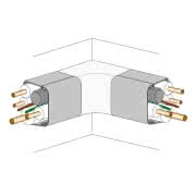 VECAMCO Innenbogen 65x50mm RAL 9010 - More 2
