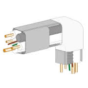 VECAMCO Flachbogen 95x60mm RAL9010 - More 2