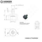 Hansa Anschlussadapter 7/16"-20UNF - M16x1,5 mit Kupferdichtring CO2 - More 2