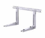 Rodigas Schiebekonsole MS 220 140kg mit Sicherheitsbefestigung Abstand=800mm Auslage=465mm