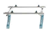 Rodigas Dachkonsole MT 600 Stahl Tragfähigkeit 140kg 45° B:370-790mm T:160-400mm