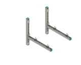 Walraven Schienenkonsolenset 38/40 500mm