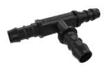Sauermann T-Schlauchverbinder mit Reduktion 6mm/2x10mm