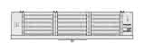 Roller Spezialluftkühler SV 441 ECS 3x250mm, 230V, 50/60Hz