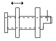 Carly Adapter HCYN 1A5 4 Schrauben 1/4" auf 50 für Ölspiegelregulator - More 3