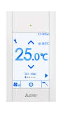 Mitsubishi Touch Fernbed. PAR-CT01MAA-S-E