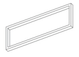 Mitsubishi Montage-Kit PAC-HA11PAR für Plasma Quad Connect Filter MAC-100FT-E