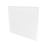 DECOCLIM Rückseite zu Wetterschutz Größe XL weiß