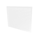 DECOCLIM Rückseite zu Wetterschutz Option XXL weiß