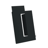 DECOCLIM Seitenteil Höhenverlängerung Größe M anthrazit grau