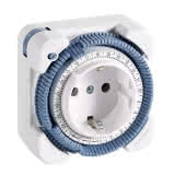 Theben Schaltuhr THEBEN-TIMER 26 Zeitprogrammstecker 24 Stunden Steckdosenschaltuhr 230V für SCHUKO