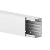 GGK FB 80x150 Leitungsführungskanal mit Bodenlochung und DIN-Montageschiene Farbe 9010