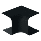 VECAMCO Innenbogen 90x65mm schwarz